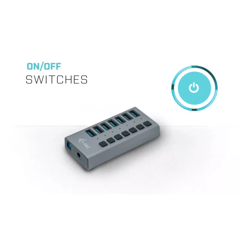 i-tec USB 3.0 Charging HUB 7port + Τροφοδοτικό 36 W