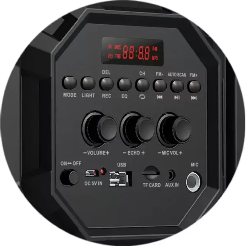 Φορητό ηχείο Bluetooth SoundBox 460, Μαύρο