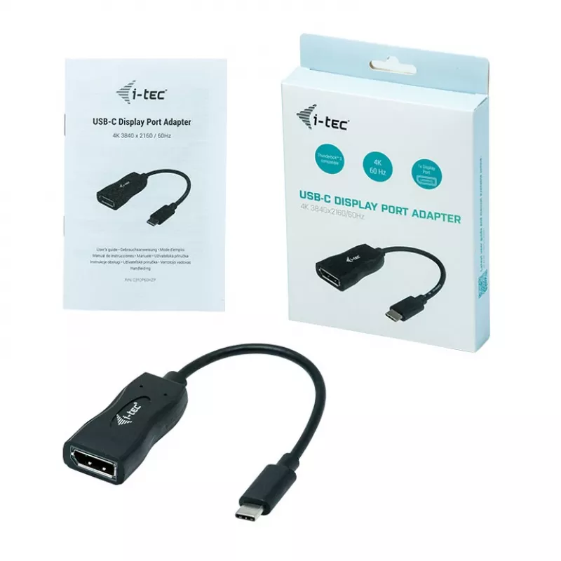 i-tec USB-C Display Port Αντάπτορας 4K/60 Hz