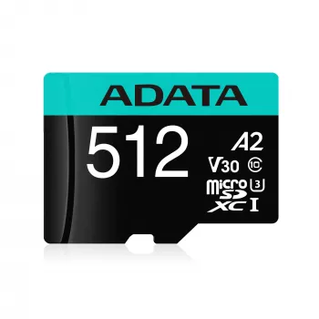 Μνήμη flash ADATA 512GB MicroSDXC Class 10 Premier Pro