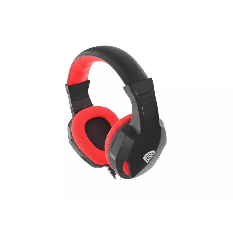 GENESIS Argon 110 ακουστικά ενσύρματα headset head-band gaming μαύρο, κόκκινο