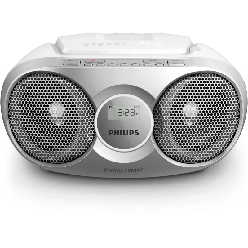 Φορητό στερεοφωνικό σύστημα Philips AZ215S/12 3 W FM ασημί