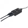 Διακόπτης κοινής χρήσης USB MANHATTAN 162005, USB 2.0 Type-B, 2 θύρες, 480 Mbit/s, καλώδιο 1,5 m, λευκό