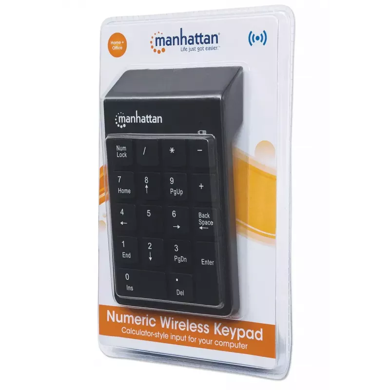 Αριθμητικό πληκτρολόγιο Manhattan Wireless 178846