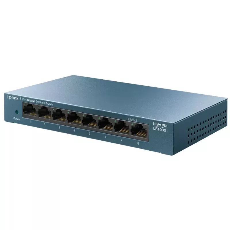 Διακόπτης δικτύου επιτραπέζιος TP-Link 8 θυρών 10/100/1000Mbps
