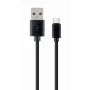 GEMBIRD Καλώδιο φόρτισης και δεδομένων USB-A 2.0 σε Type-C 1 m