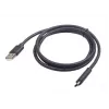 GEMBIRD Καλώδιο φόρτισης και δεδομένων USB-A 2.0 σε Type-C 1 m
