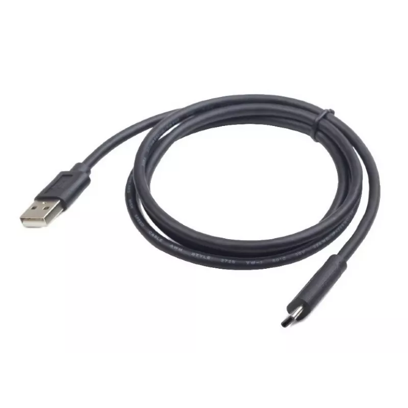 GEMBIRD Καλώδιο φόρτισης και δεδομένων USB-A 2.0 σε Type-C 1 m