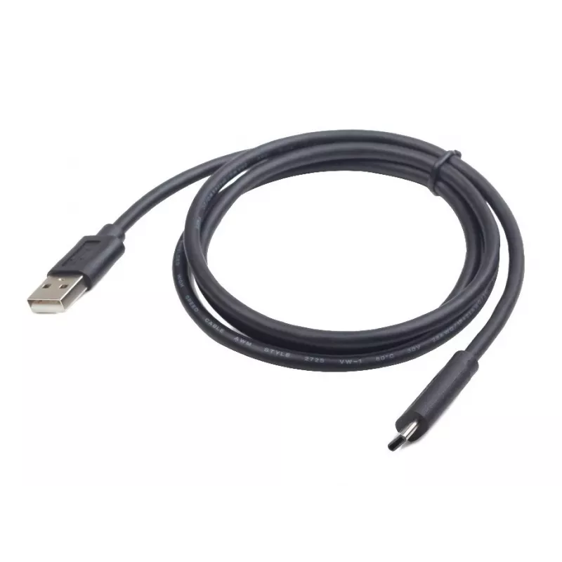 GEMBIRD Καλώδιο φόρτισης και δεδομένων USB-A 2.0 σε Type-C 1 m