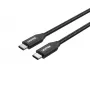 Καλώδιο USB-C σε USB-C Unitek C14059BK – 2 m, 5 A, 20 V, 480 Mbit/s, μαύρο