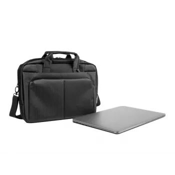 Natec Gazelle NTO-0809 τσάντα φορητού υπολογιστή 15,6–16 ιντσών (39,6 cm), με ιμάντα ώμου, μαύρη