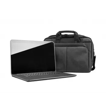 Natec Gazelle NTO-0809 τσάντα φορητού υπολογιστή 15,6–16 ιντσών (39,6 cm), με ιμάντα ώμου, μαύρη