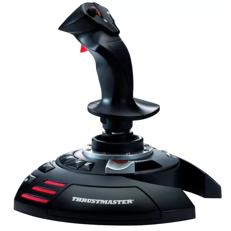 Thrustmaster T.Flight Stick X μαύρο, κόκκινο, ασημί USB joystick αναλογικό PC, Playstation 3