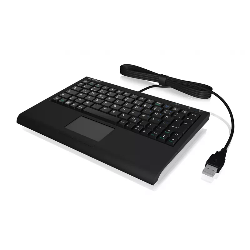 KeySonic ACK-3410 (US) πληκτρολόγιο γραφείου USB αγγλικό ΗΠΑ μαύρο