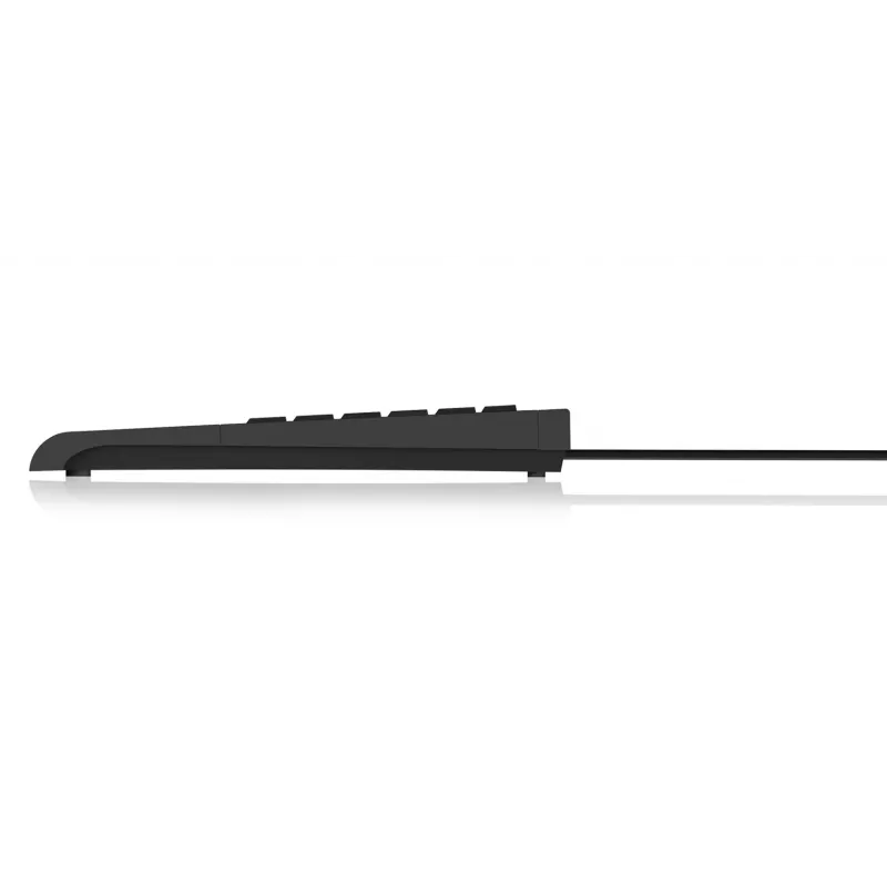 KeySonic ACK-3410 (US) πληκτρολόγιο γραφείου USB αγγλικό ΗΠΑ μαύρο