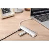 DIGITUS USB-C HUB 4-Port PD 4x USB 3.0, 1x PD Charging, γκρι