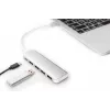 DIGITUS USB-C HUB 4-Port PD 4x USB 3.0, 1x PD Charging, γκρι