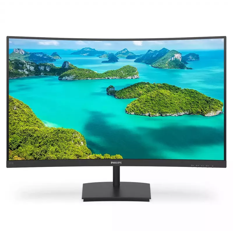 Philips E Line 271E1SCA/00 οθόνη υπολογιστή 68.6 cm (27 ίντσες) 1920 x 1080 Pixel Full HD LCD μαύρο