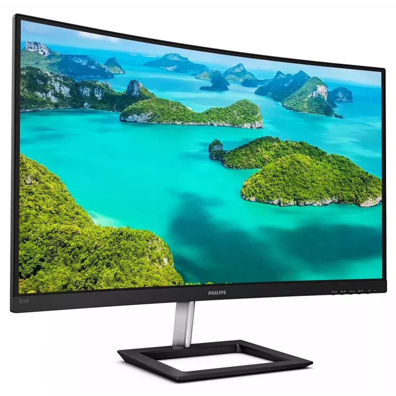 Philips E Line 325E1C/00 οθόνη υπολογιστή 80 cm (31.5 ίντσες) 2560 x 1440 Pixel Quad HD LCD μαύρο