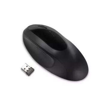 Kensington Pro Fit Ergo ασύρματο ποντίκι – μαύρο, για δεξιόχειρες, RF Wireless + Bluetooth, 1600 DPI, μαύρο
