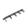 Πάνελ διαχείρισης καλωδίων LANBERG AK-1202-B, 1U, πλάτος 19 inch (482,6 mm), βάθος 78,7 mm, μαύρο