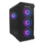 GENESIS Irid 503 ARGB Micro Tower μαύρο, διαφανές