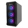 GENESIS Irid 503 ARGB Micro Tower μαύρο, διαφανές