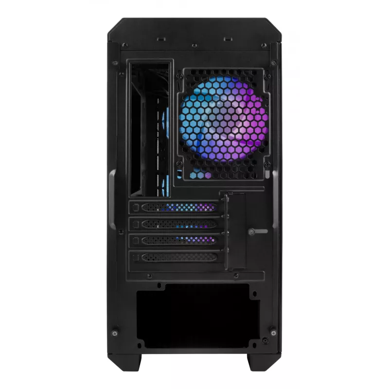 GENESIS Irid 503 ARGB Micro Tower μαύρο, διαφανές