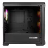 GENESIS Irid 503 ARGB Micro Tower μαύρο, διαφανές