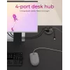 ICY BOX IB-HUB1430 πρίζα μαύρο