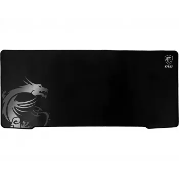 MSI AGILITY GD70 Pro Gaming mousepad '900 mm x 400 mm, επιφάνεια μεταξιού Pro-Gamer, εμβληματικό σχέδιο δράκου, αντιολισθητική βάση από καουτσούκ με απορρόφηση κραδασμών, ενισχυμένες ραφές στις άκρες'