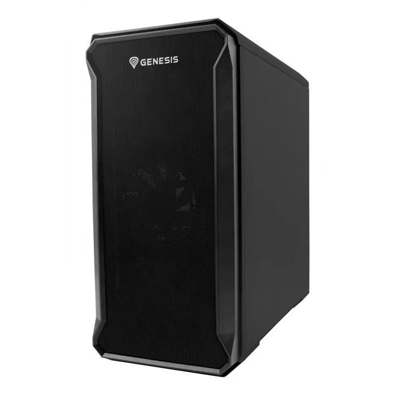 GENESIS Irid 503 Micro Tower Μαύρο