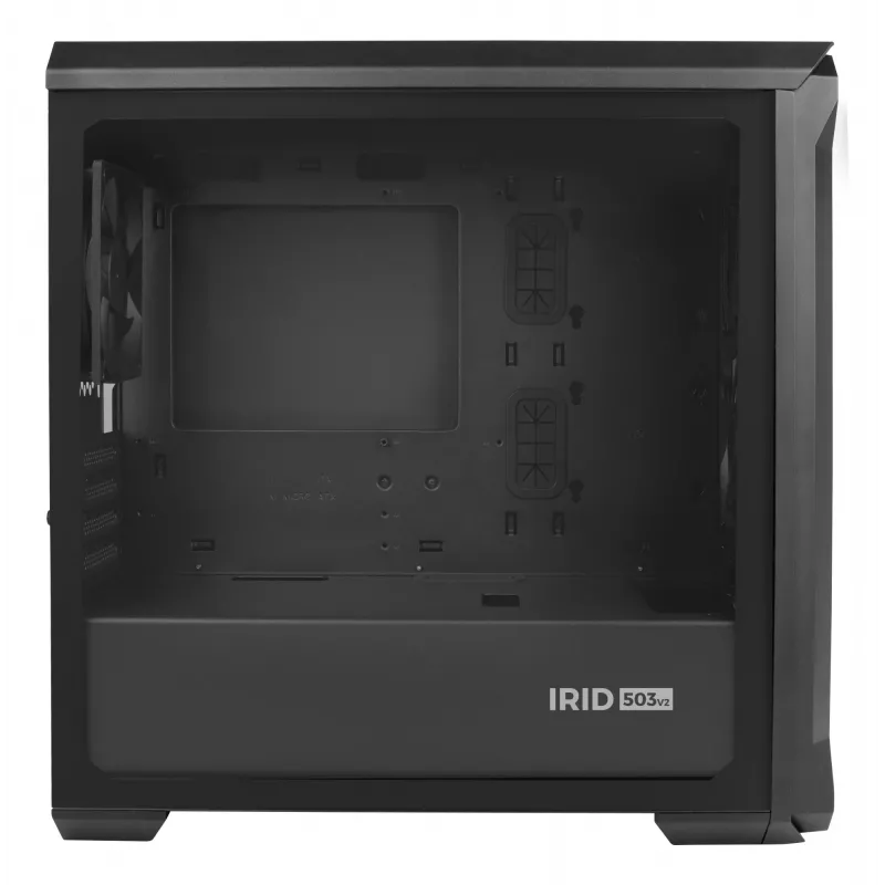GENESIS Irid 503 Micro Tower Μαύρο