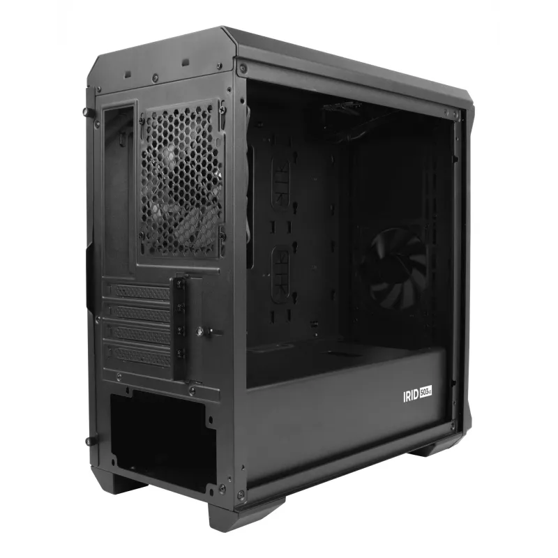 GENESIS Irid 503 Micro Tower Μαύρο
