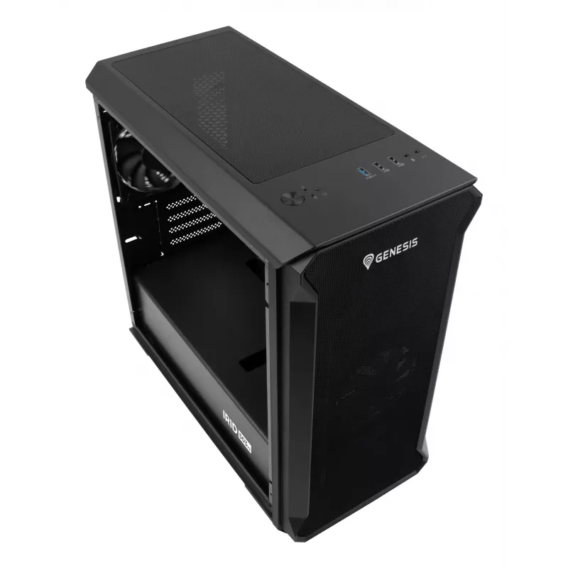GENESIS Irid 503 Micro Tower Μαύρο