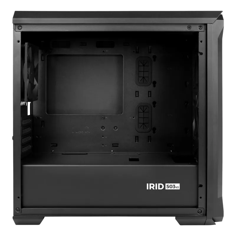 GENESIS Irid 503 Micro Tower Μαύρο