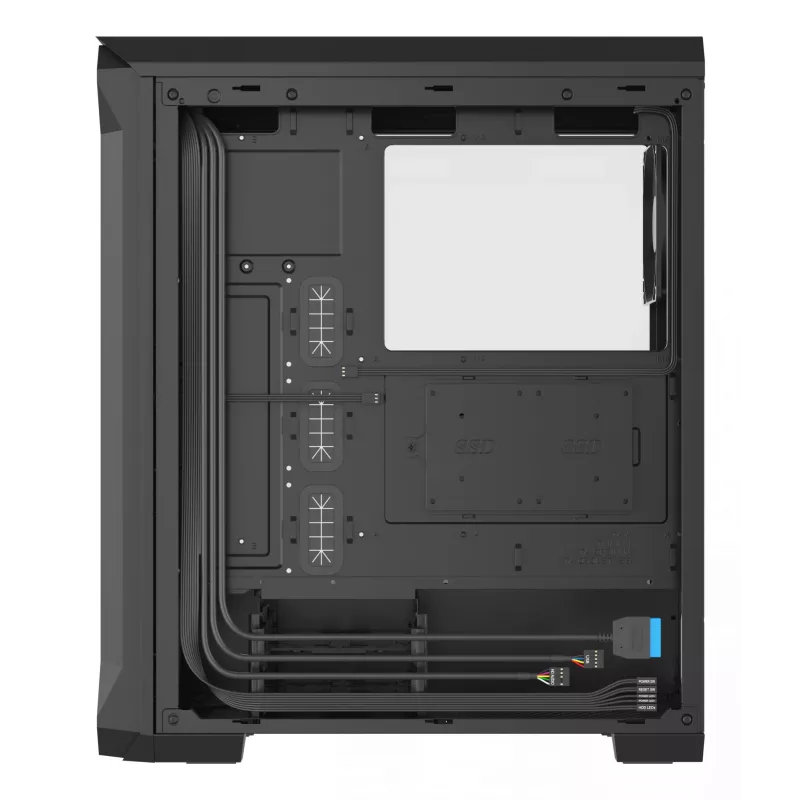 GENESIS Irid 505 Midi Tower Μαύρο