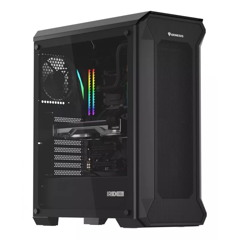 GENESIS Irid 505 Midi Tower Μαύρο