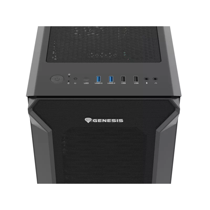 GENESIS Irid 505 Midi Tower Μαύρο
