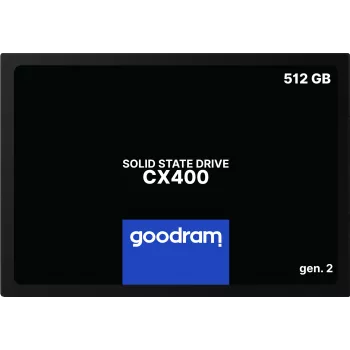 SSD 2,5 ίντσες SATA III GOODRAM SSDPR-CX400-512-G2 – 512 GB, 550/500 MB/s, 3D TLC