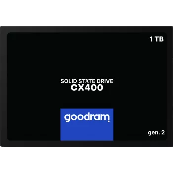 GOODRAM CX400 Gen.2 SSDPR-CX400-01T-G2 SSD 1 TB (1024 GB), 2,5 ιντσών, SATA III, 550/500 MB/s, 3D TLC NAND, 7 mm