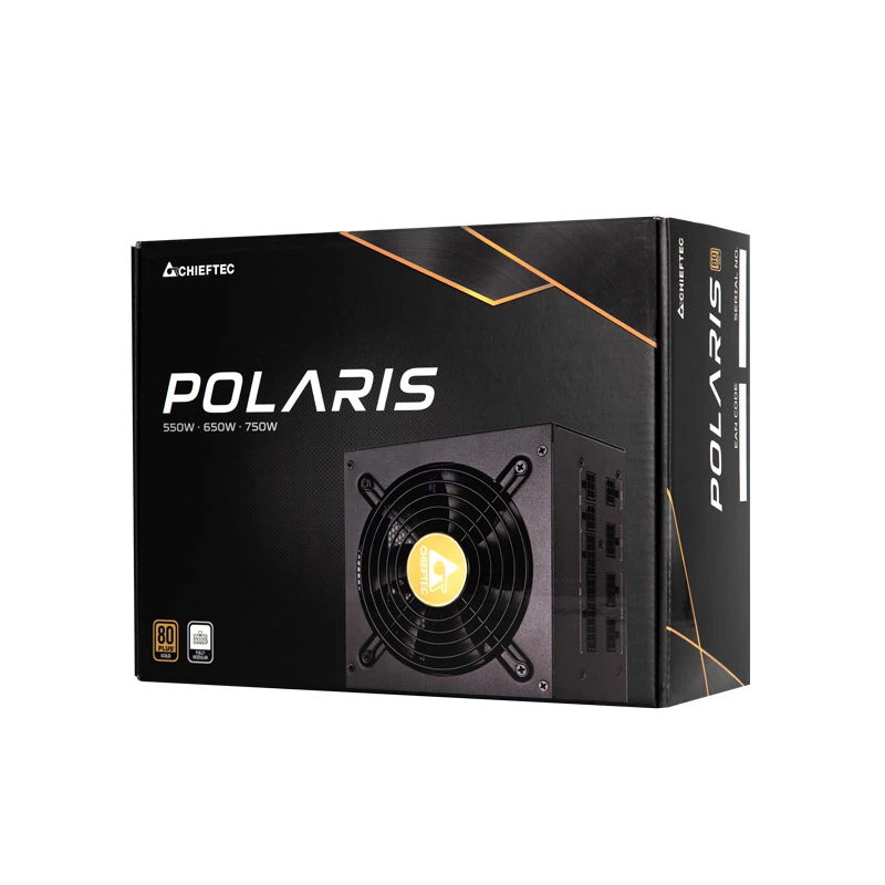 Τροφοδοτικό Chieftec Polaris 650 W 20+4 Pin ATX PS/2 μαύρο