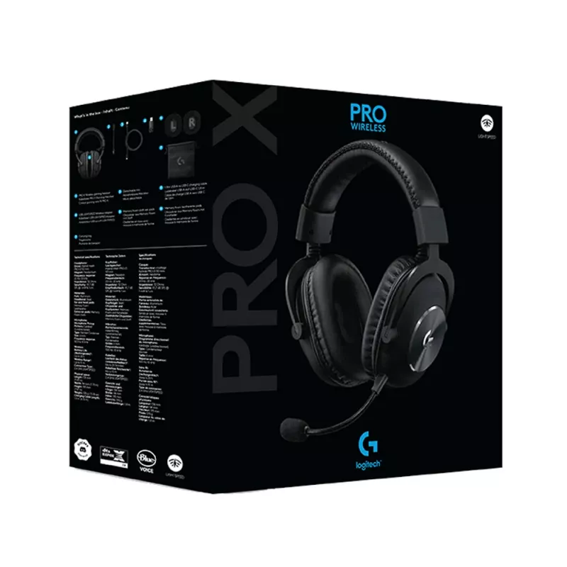 LOGITECH Pro X Wireless Lightspeed Gaming Headset Μαύρο