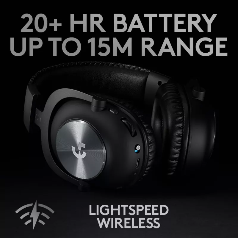 LOGITECH Pro X Wireless Lightspeed Gaming Headset Μαύρο