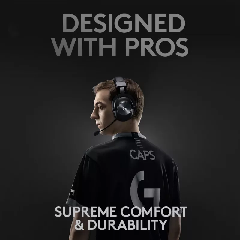 LOGITECH Pro X Wireless Lightspeed Gaming Headset Μαύρο