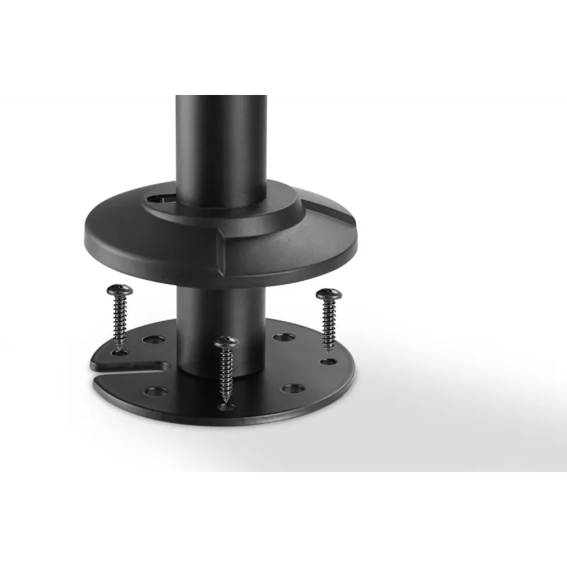 DIGITUS Universal Single Monitor Pole Mount 17-32in 8 Kg (max.) Μαύρο