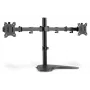 DIGITUS Universal Dual Monitor Stand 17–32 ίντσες 2x 8 kg (max.) Μαύρο