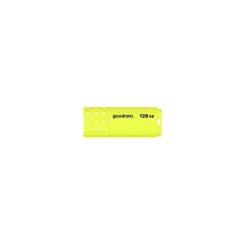 Goodram UME2 UME2-1280Y0R11 μονάδα flash USB 128 GB, USB 2.0 Type-A, 20 MB/s, με καπάκι, κίτρινο