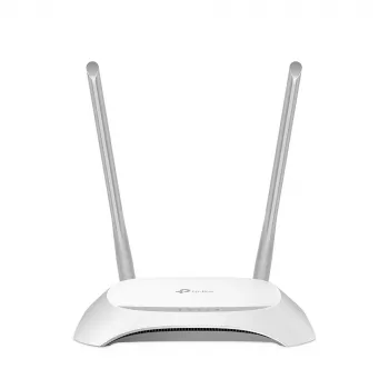 TP-Link TL-WR850N WLAN-Router Fast Ethernet Single-Band (2,4 GHz) Γκρι, Λευκό