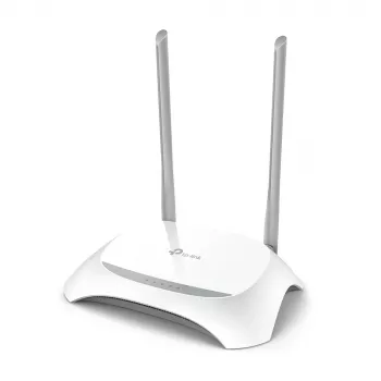 TP-Link TL-WR850N WLAN-Router Fast Ethernet Single-Band (2,4 GHz) Γκρι, Λευκό